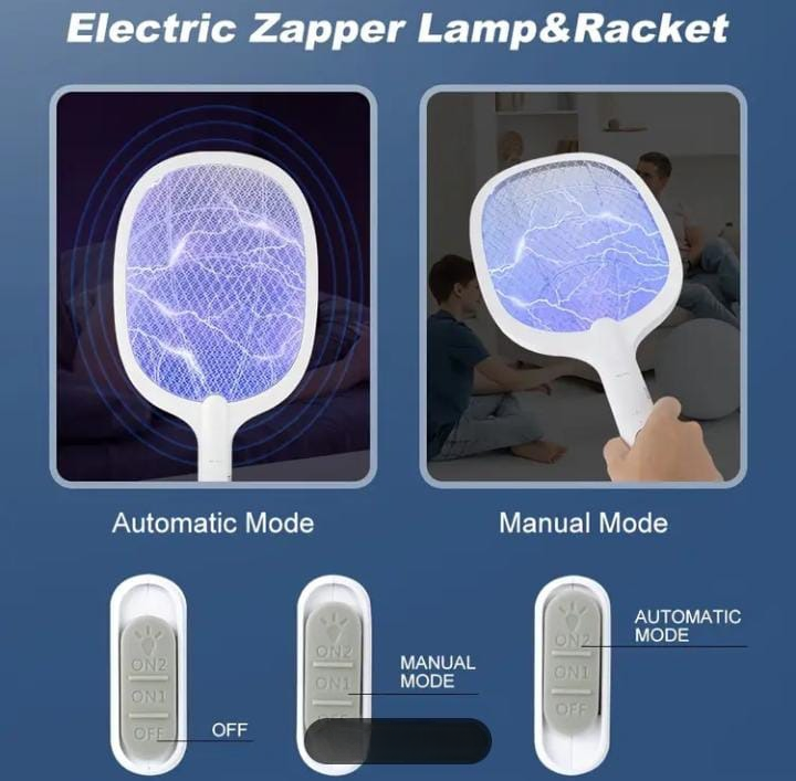 Rechargeable Mosquito Racket With Stand